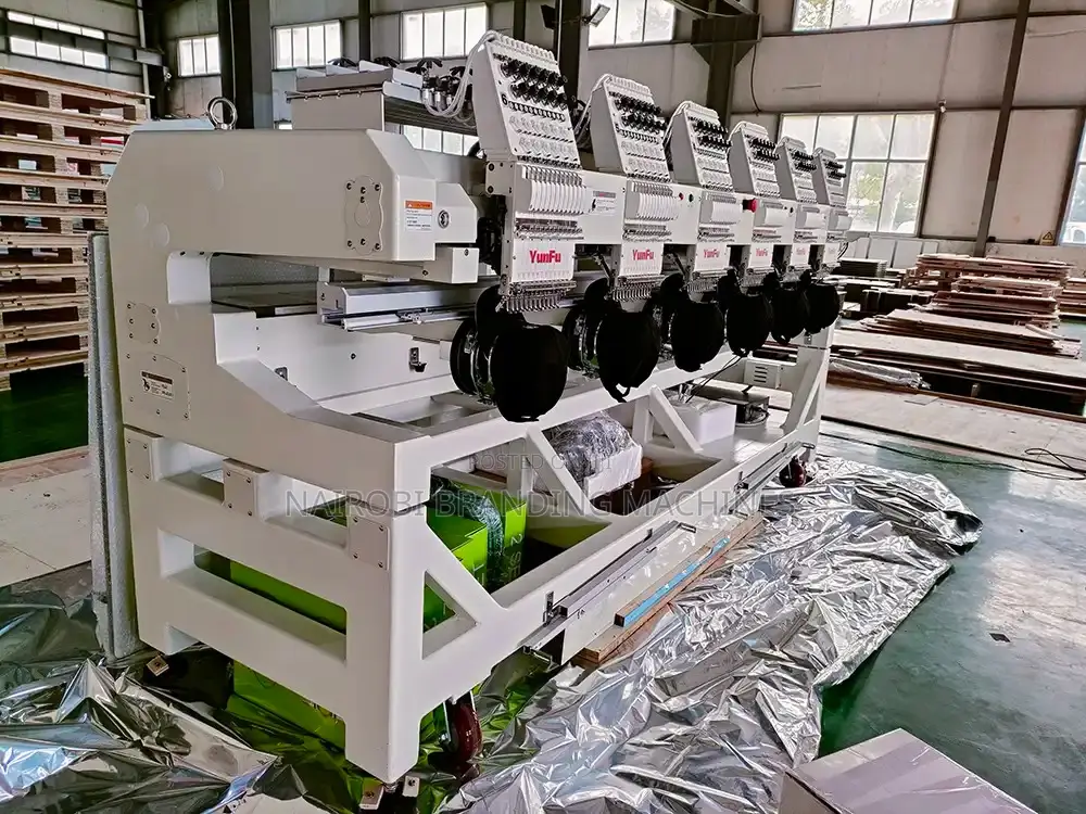 6 Heads Embroidery Machine Dahao A18 All Servo Computer Multi-Needle