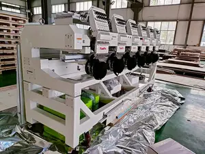 6 Heads Embroidery Machine Dahao A18 All Servo Computer Multi-Needle
