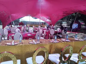 Tent, Chairs and Tables
