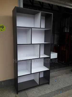 Modern Wooden Bookshelf – Durable Spacious