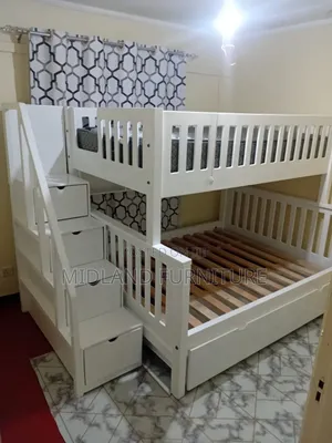 Double Decker Beds With Storage Staircase