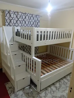 Double Decker Beds With Storage Staircase