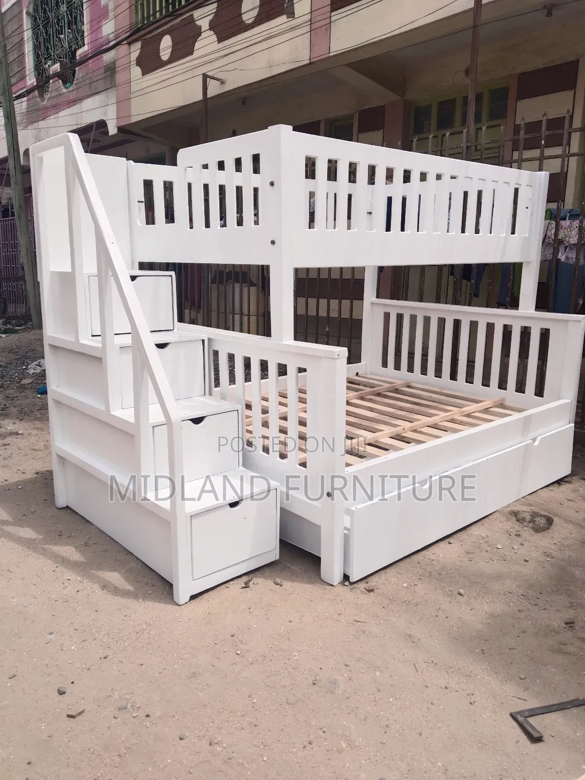Double Decker Beds With Storage Staircase