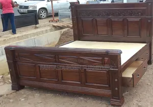 5x6 Classic Hardwood Bed Available on Order - Free Delivery