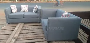 Grey Sofa Set - 5seater (Free Delivery)