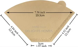 50pcs Disposable Coffee/Tea Filter Paper_kis