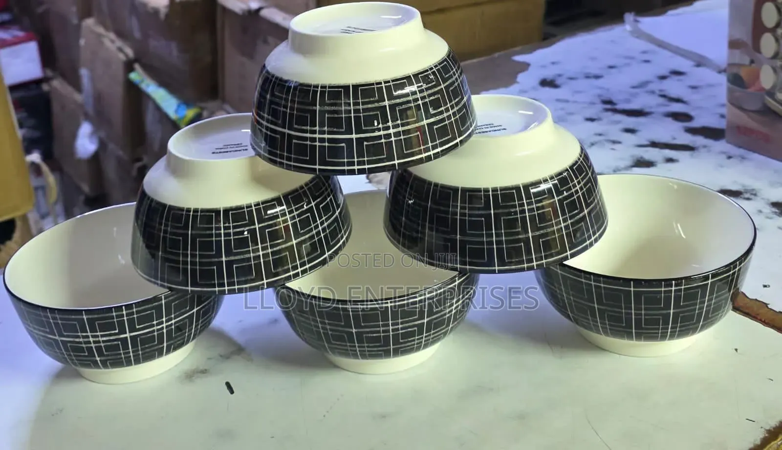 6 PCS Ceramic Bowls