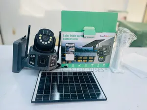 Solar-Powered Security Camera System