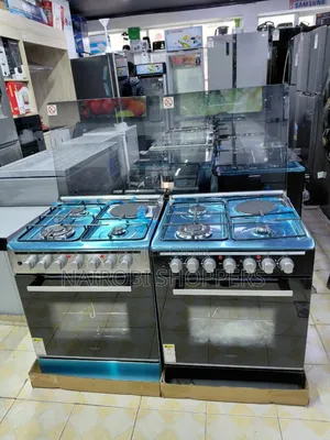 Gas Cooker 3+1 Electric Cooker With Electric Oven