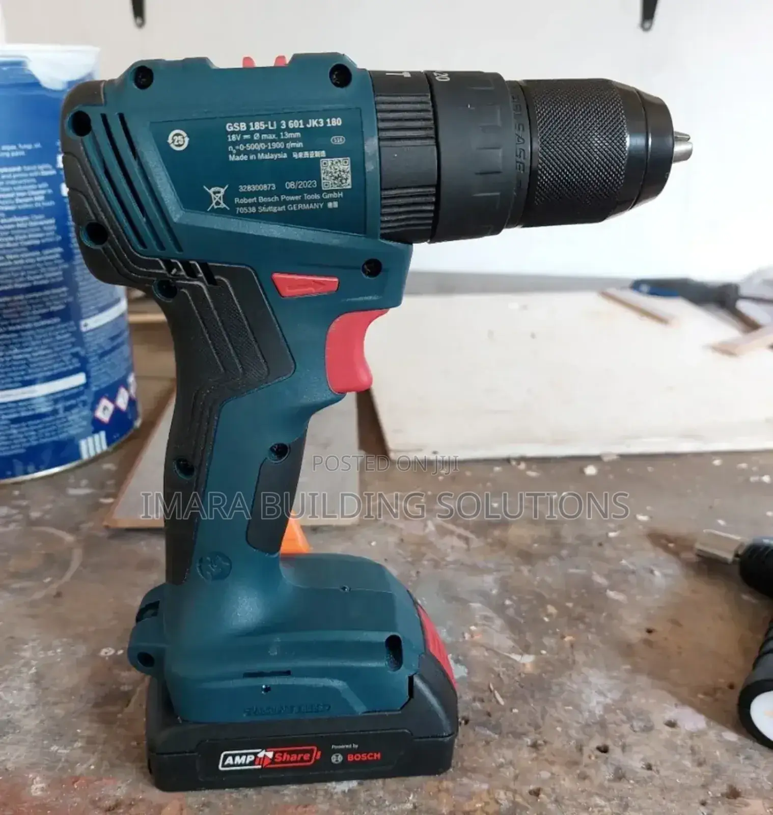 Bosch GSB 183-Li Drill/Driver – Long Battery Life