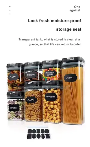 Acrylic 7pcs Set Food Containers