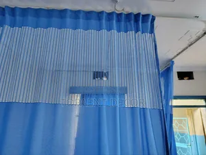 Privacy Guaranteed Sky Blue Hospital Curtains