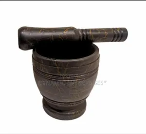 Black Marble Design Pestle and Mortar Set