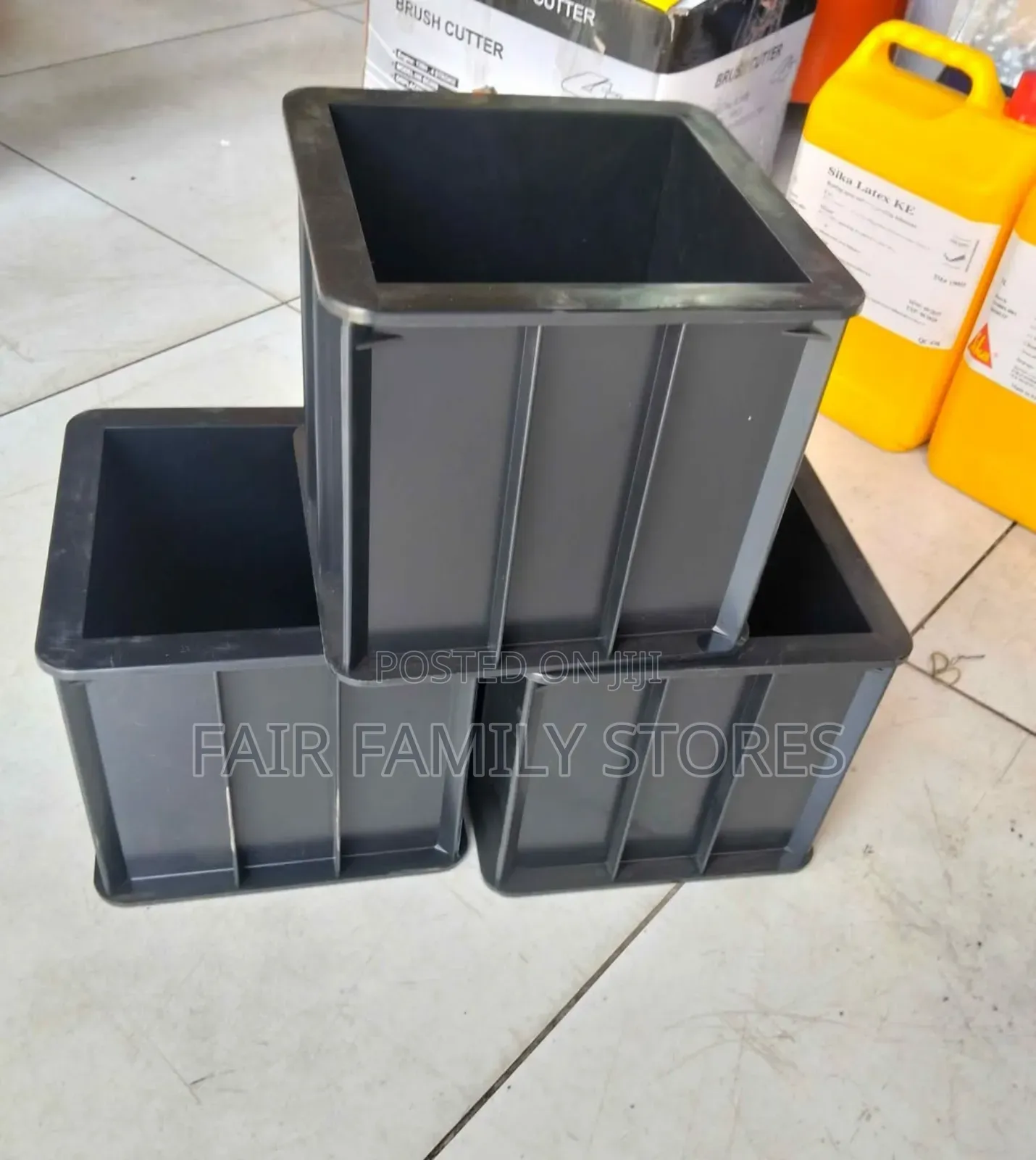 Concrete Plastic Cube Moulds