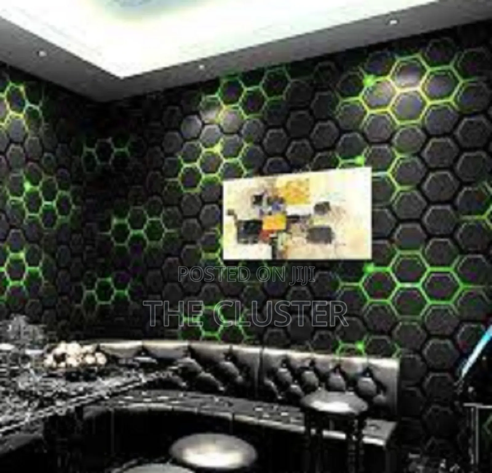 Elegant Damask, Modern Lines and Bond 3d Wallpapers