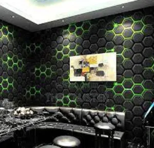 Elegant Damask, Modern Lines and Bond 3d Wallpapers