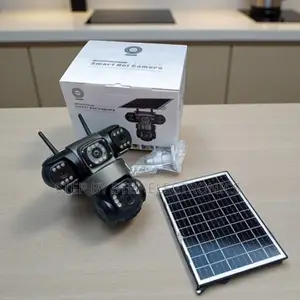 Ai Human Movement Tracking 12mp V380 Pro 4g PTZ Triple Lens Solar CCTV