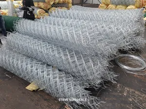 Quality Galvanised Chainlink Fencing Wire 14 Gauge , 6ft