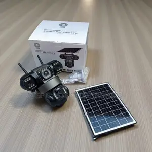 12mp 4g PTZ Triple Len Solar CCTV With Ai-Based Human Motion Detection