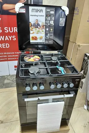 Mika Standing Cooker, 60cm X 60cm, 3 Gas Pool Jet Burners