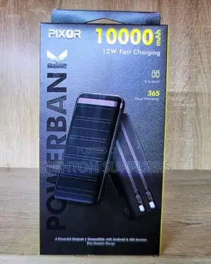 Pixor Power Bank 10000mah (12w)
