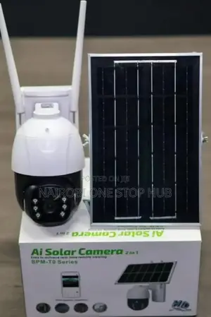 Model SPM-T0 Series, a 2-in-1 Solar-Powered Security