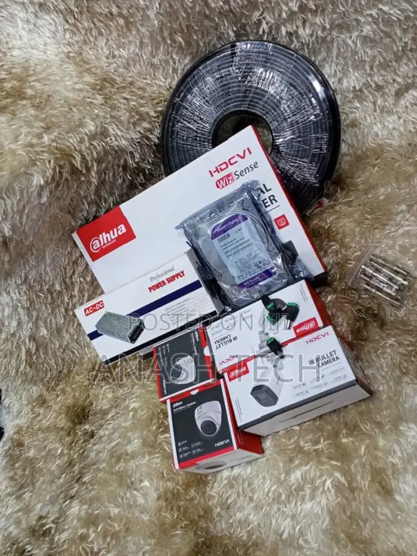 Dahua Ir 4 Channel Complete Camera Plus Installation