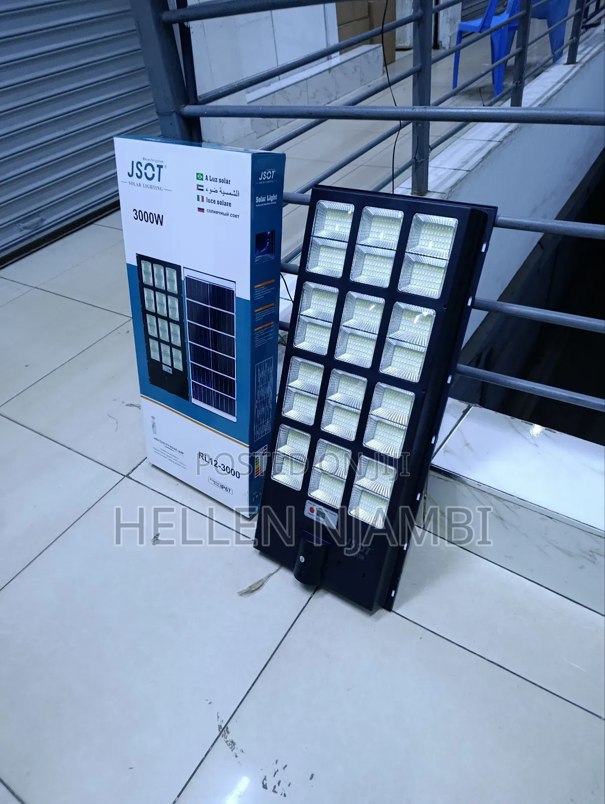 Jsot Solar Street Light 3000w