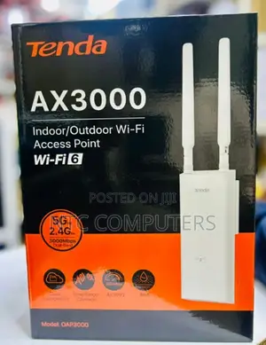 Tenda Wifi 6 Wireless Access Point, Ax3000 Dual-Band .