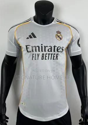 Real Madrid Player Version Jersey 2025-2026