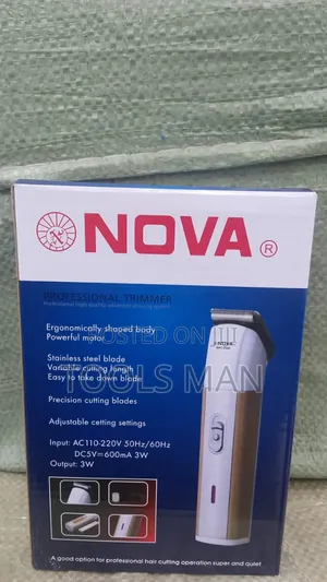 Nova Professional Hair Clipper, Model NHC-8860.