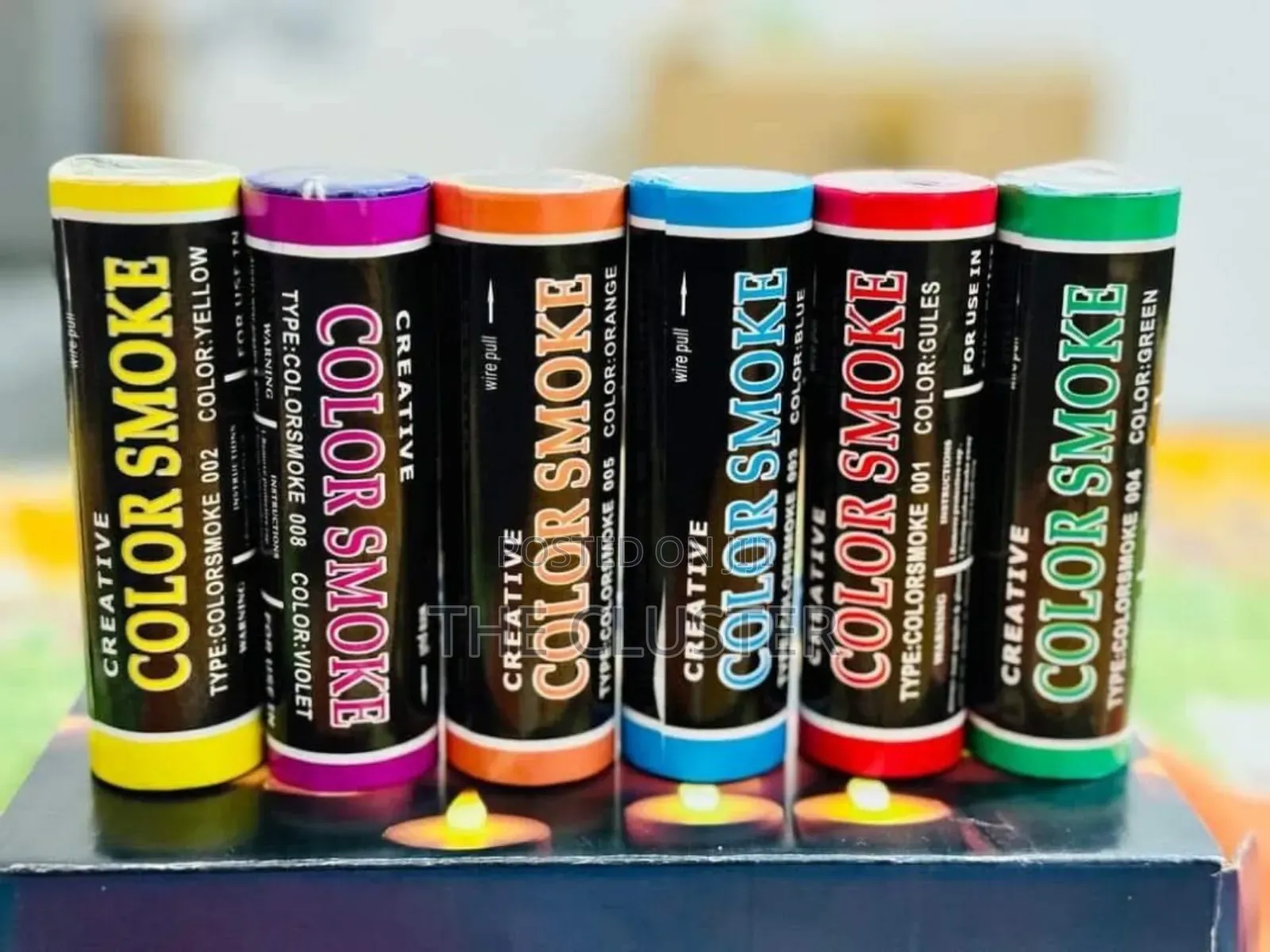 Creative Color Smoke Bomb