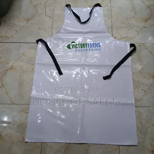 Non Absorbent White Aprons