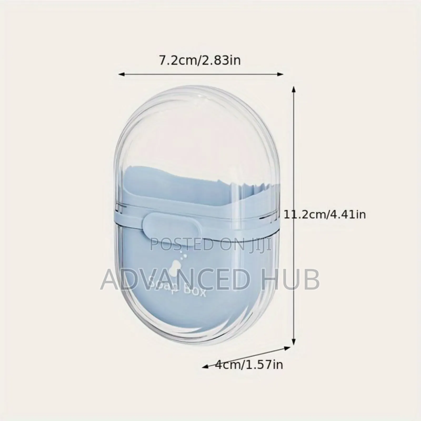 Acrylic Travel Soap Holder
