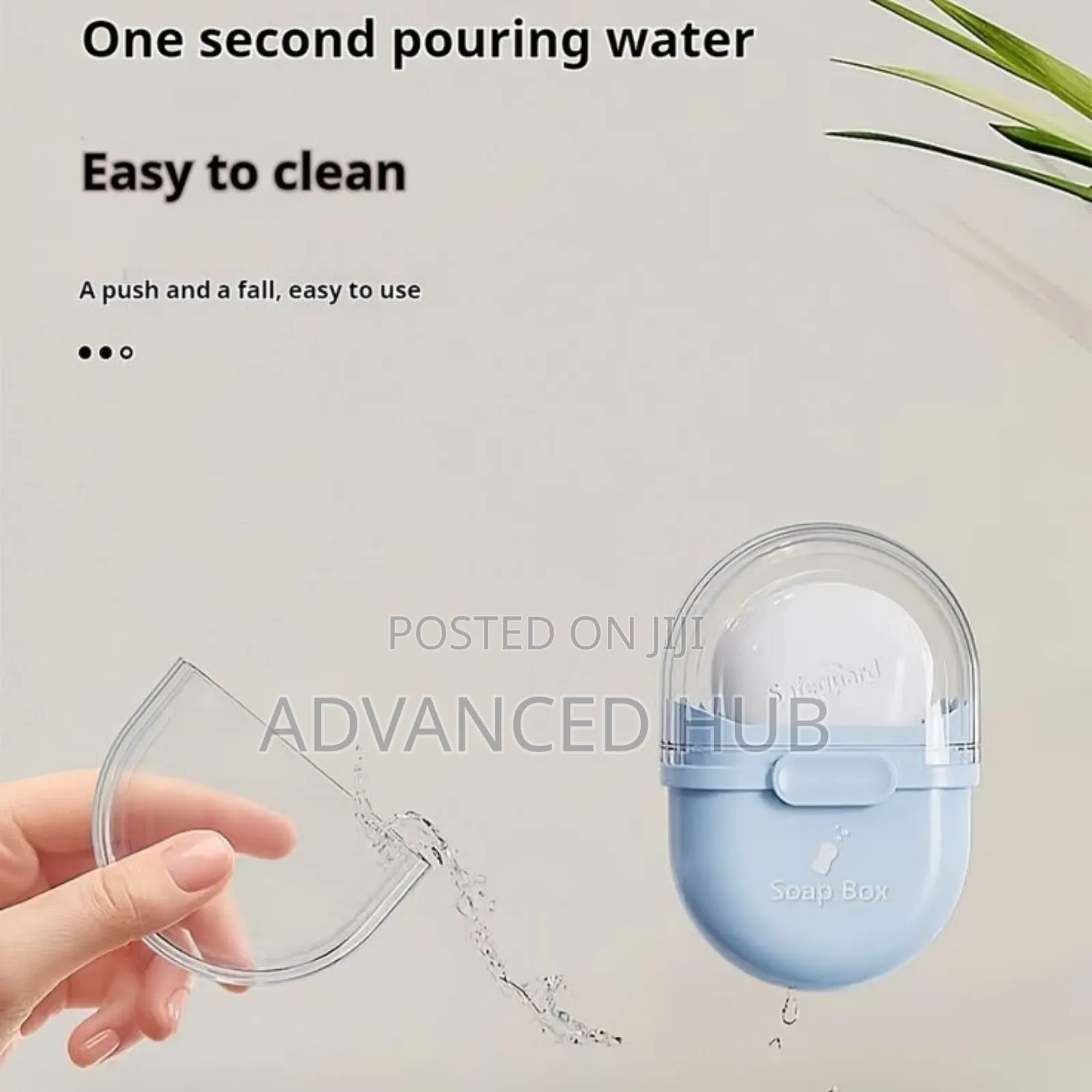 Acrylic Travel Soap Holder
