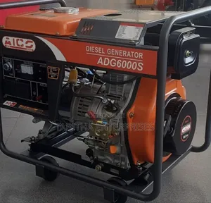 Adg6000s Aico Japan Diesel Generator Air-cooled Rated Output 7.5kva