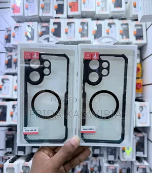 Vivo V60 Xundd Shockproof Clear Back Cover With Wireless Charging
