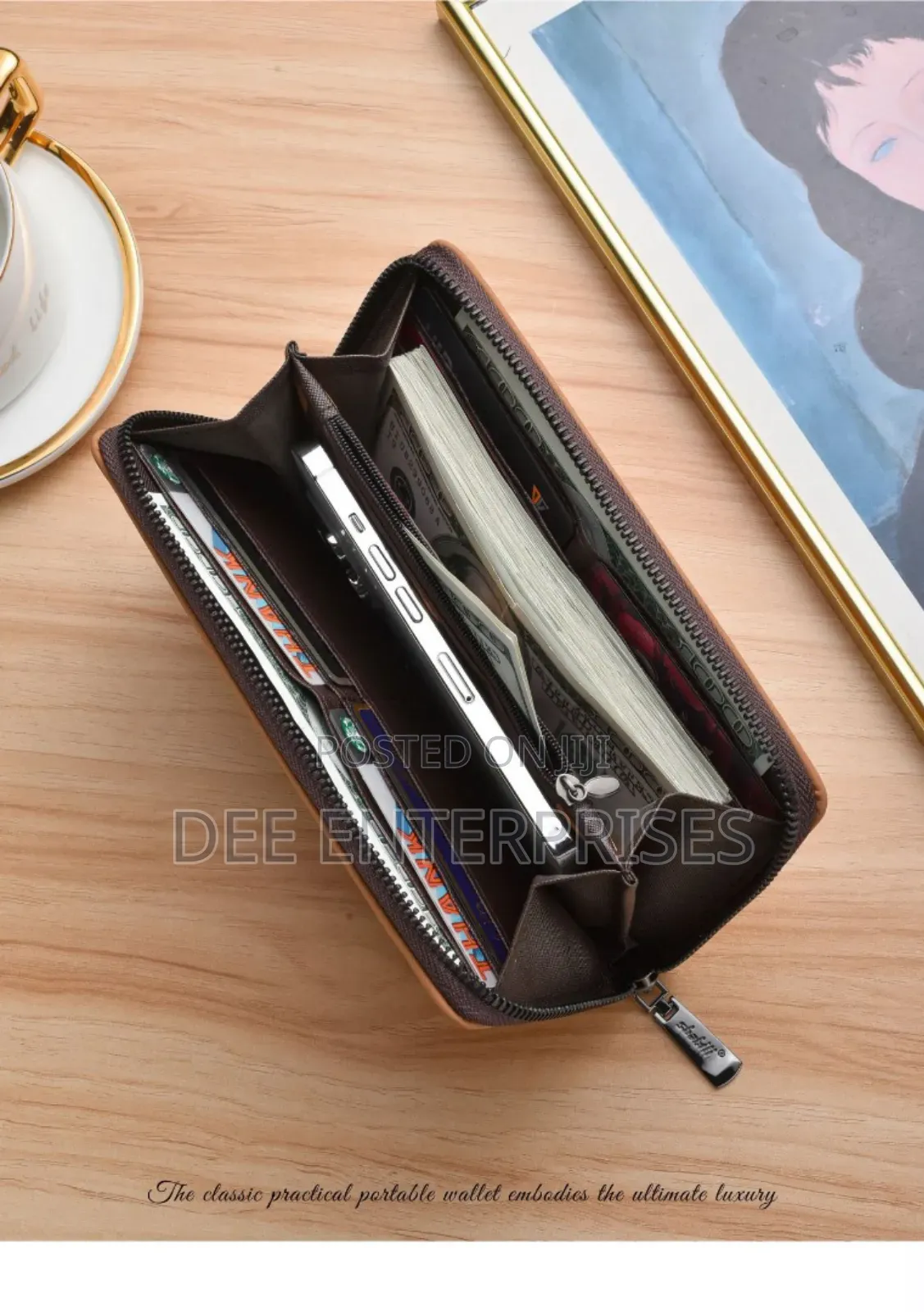 High Quality Long Leather Wallet