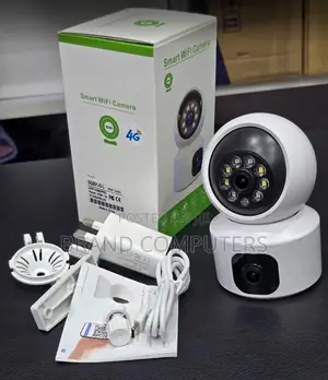 Sim Card 4g Camera Indoor Dual Lens Mini Camera Wireless Night Vision