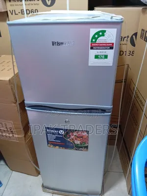 Volsmart 138l Double Door Fridge Vl-Bcd138