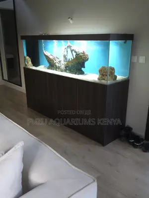 Transform Your Living Room With a Stunning Aquarium Cabinet!