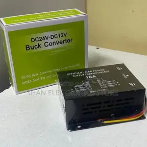 10a Car Truck Dc 24v to 12v Power Converter Electric Inverter