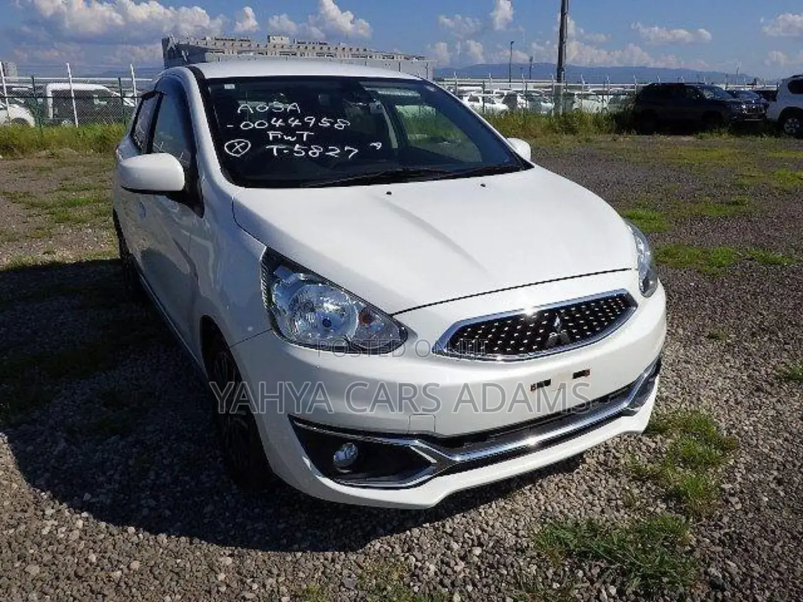 Mitsubishi Mirage 2018 White