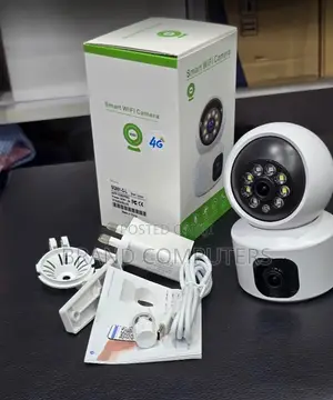 Dual Lens Wireless 4g Simcard PTZ Camera With Full Color