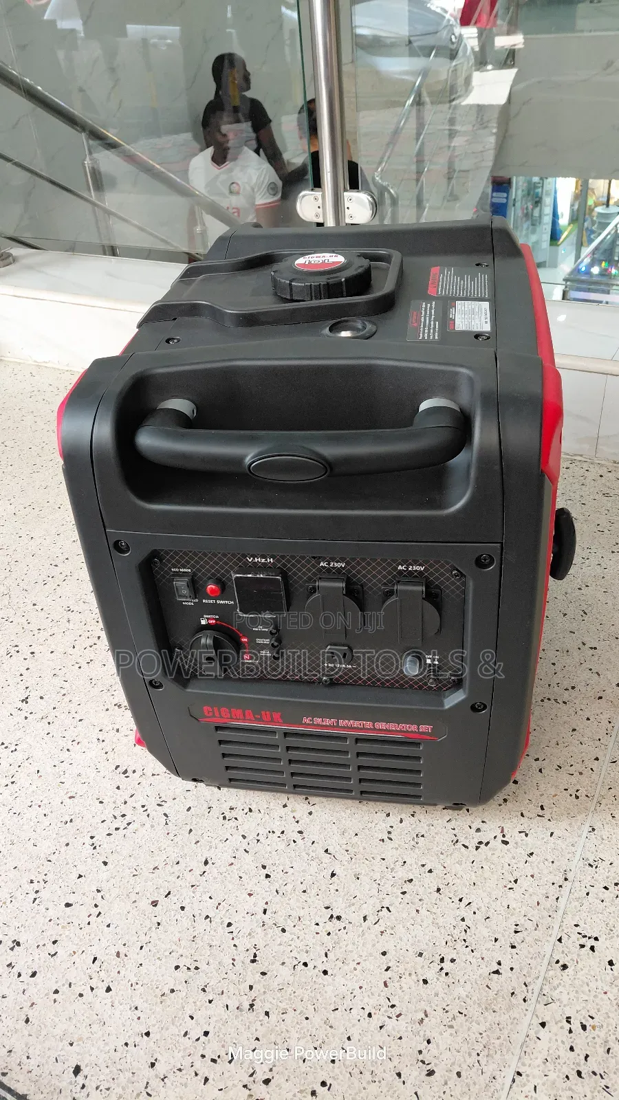 Cigma Uk 6000i Silent Petrol Inverter Generator, Portable