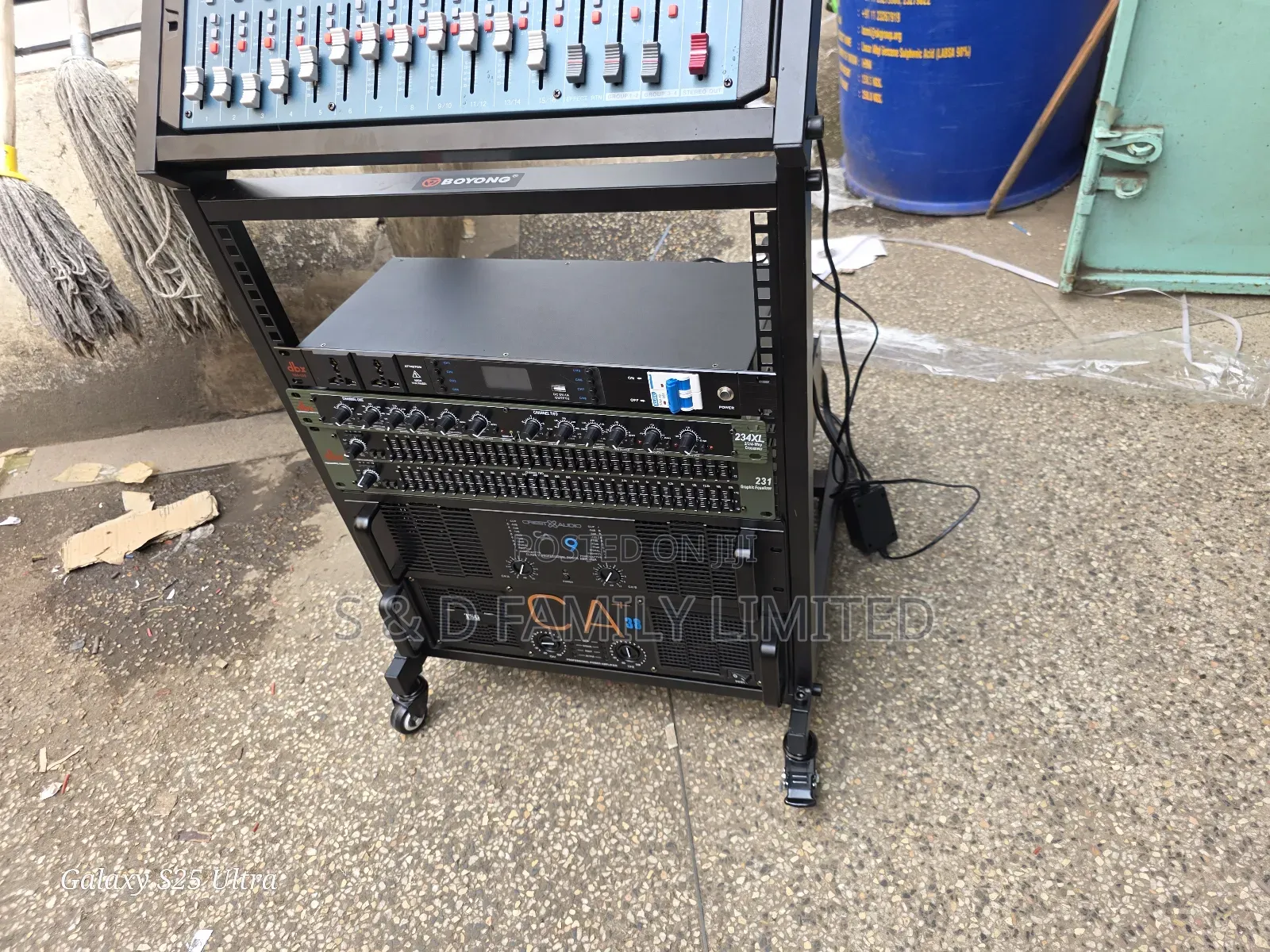 Ca 38 Amplifier Complete Rack