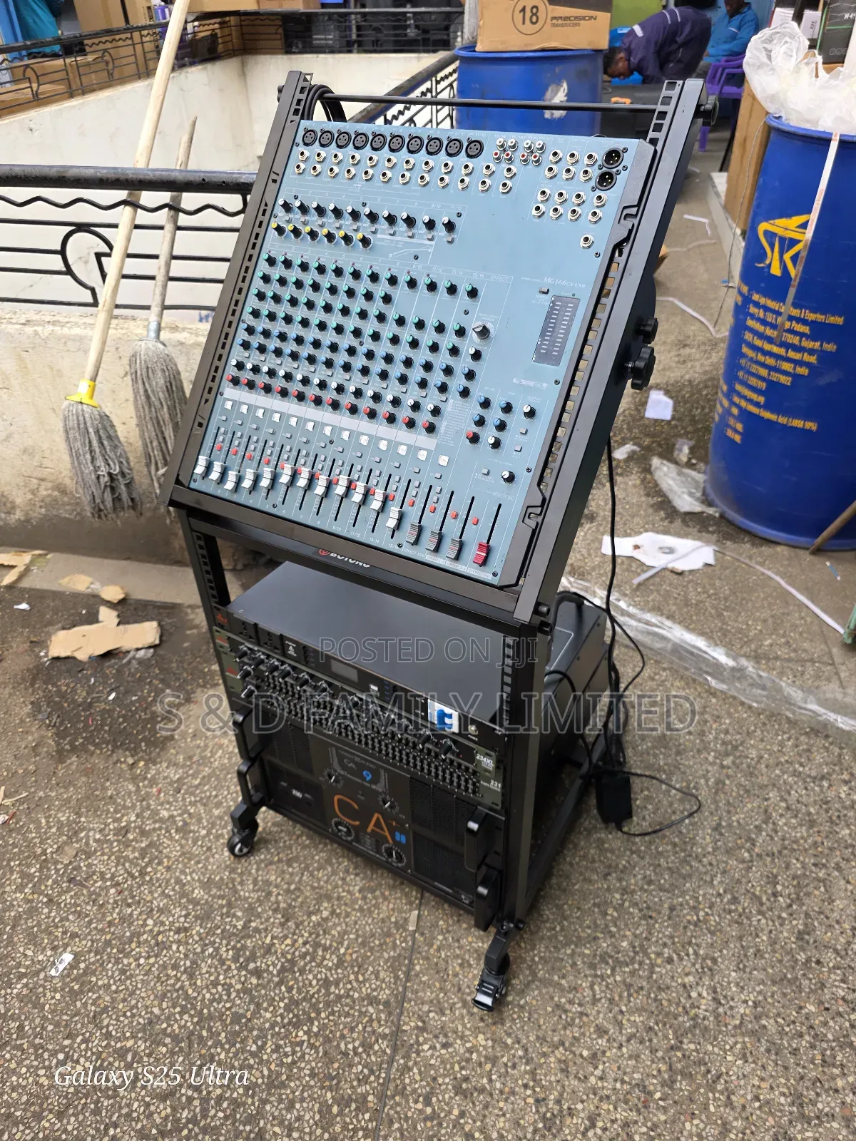 Ca 38 Amplifier Complete Rack
