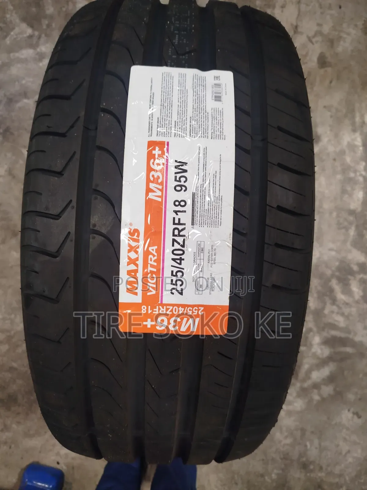 255/40r18 Maxxis Runflat Tyre