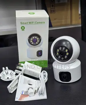 Dual Lens 4g Indoor Wireless PTZ Camera With Night Vision Full Hd