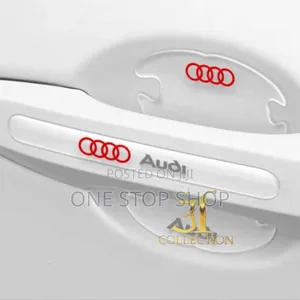 Audi 8pcs Branded Clear Door Handles and Bowl Anti Scratch Sticker